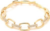 14K Gold and Silver Plated Special Cain Link with Toggle Clasp Closure in Daily or Party for Women Fashion Jewelry Gifts