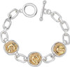 14K Gold and Silver Plated Special Cain Link with Toggle Clasp Closure in Daily or Party for Women Fashion Jewelry Gifts
