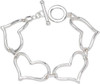 14K Gold and Silver Plated Special Cain Link with Toggle Clasp Closure in Daily or Party for Women Fashion Jewelry Gifts