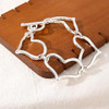 14K Gold and Silver Plated Special Cain Link with Toggle Clasp Closure in Daily or Party for Women Fashion Jewelry Gifts