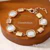 14K Gold and Silver Plated Special Cain Link with Toggle Clasp Closure in Daily or Party for Women Fashion Jewelry Gifts