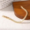 14K Gold and Silver Plated Special Cain Link with Toggle Clasp Closure in Daily or Party for Women Fashion Jewelry Gifts