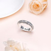 925 Sterling Silver Anxiety Relieve Rings Lotus Sunflower Spinner Fidget Ring Worry Relieving Boredom ADHD Autism Rings Stress Relief Band Ring Birthday Thanksgiving Christmas Jewelry for Women