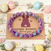 Easter Basket Stuffers Bracelet – Handmade Gemstone Bunny Bracelet with Cute Bunny Card and Gift Box, Stretch Beaded Jewelry Holiday Gift