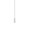 White Moon Stars - A fashionable and popular jewelry necklace pendant set, featuring Monis stone, made of 925 silver and plated with platinum diamonds.