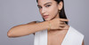Holy Eye - Made of morganite, 925 sterling silver and platinum-plated diamonds, it is a fashionable jewelry bracelet and a luxurious silver accessory.