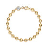 Juzhao Xinglian - Made of morganite, 925 sterling silver and platinum-plated diamonds, it is a fashionable jewelry bracelet and a luxurious silver accessory.