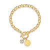 Chang Chain Starway - Made of morganite, 925 sterling silver and platinum-plated diamonds, it is a fashionable jewelry bracelet and a luxurious silver accessory.