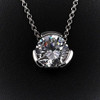 The Sentry - Pendant for a 12 mm Round Precious Stone