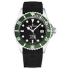 Revue Thommen 17571.2834 Men's 'Diver' Black Dial Rubber Strap Swiss Automatic Watch