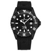 Revue Thommen 17571.2877 Men's 'Diver' Black Dial Rubber Strap Swiss Automatic Watch