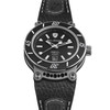 Tonino Lamborghini Men's 'PANFILO' Black Dial Black Leather Strap Automatic Watch TLF-T03-1