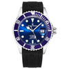 Revue Thommen 17571.2828 Men's 'Diver' Blue Dial Rubber Strap Swiss Automatic Watch