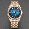 Revue Thommen Men's 'Heritage' Blue Dial Stainless Steel Bracelet Automatic Watch 21010.2165
