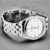 Revue Thommen 21010.2133 Men's 'Heritage' Silver Dial Stainless Steel Bracelet Automatic Watch