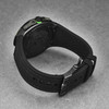 Franck Dubarry Men's 'Diver' Big Date Green Dial Black Rubber Strap Automatic Watch DIV-04