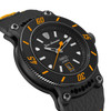 Tonino Lamborghini Men's 'PANFILO' Black Dial Black Leather Strap Automatic Watch TLF-T03-3