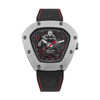 Tonino Lamborghini Men's 'SPYDERLEGGERO' Skeleton Dial Black Leather Strap Automatic Watch TLF-T06-2