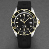 Revue Thommen Men's 'Diver' Black Dial Black Rubber Strap Swiss Automatic Watch 17571.2847