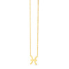 14K Yellow Gold Pisces Necklace