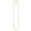 Endless Adjustable Cable Chain in 14k Yellow Gold (1.70 mm)