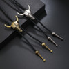 Unique Vintage Bull Head Sweater Creative Casual Necklace Men's Accessories Pendants