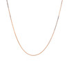 14k Rose Gold Classic Box Chain 0.6mm