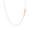 14k Yellow Gold Necklace with Interlocking Petite Rectangles