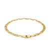4.5mm 10k Yellow Gold Mariner Link Bracelet