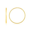 Endless Hoop Style Earrings in 14K Yellow Gold(1.2x30mm)