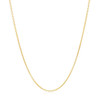 14k Yellow Gold Round Cable Link Chain 1.2mm