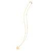 14k Yellow Gold Ppillon Butterfly Necklace