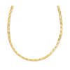 14k Yellow Gold Braided Herringbone Chain (3.20 mm)