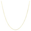 14k Yellow Gold French Cable Chain (1.30 mm)