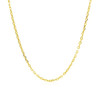 18k Yellow Gold Diamond Cut Cable Link Chain (1.40 mm)