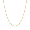 18k Yellow Gold Diamond Cut Cable Link Chain (1.10 mm)