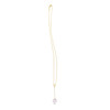 14k Yellow Gold Tesoro Pearl Lariat Necklace