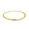 3.6mm 14k Yellow Gold Solid Curb Bracelet