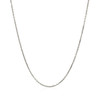 18k White Gold Cable Chain 1.1mm
