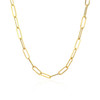 14K Yellow Gold Wide Paperclip Chain (3.3mm)