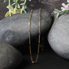 Bar Links Pendant Chain in 14k Two Tone Gold (1.4mm)