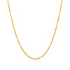 14k Yellow Gold Bead Chain 1.5mm