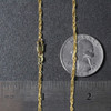 14k Yellow Gold Singapore Chain 1.7mm