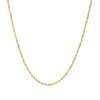 10k Yellow Gold Solid Diamond Cut Rope Chain 1.25mm