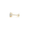 1 1/2 cttw Certified IGI Lab Grown Round Diamond Stud Earrings 14k Yellow Gold (G/VS2)