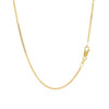 14k Yellow Gold Gourmette Chain 1.5mm