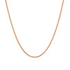 14k Rose Gold Adjustable Popcorn Chain 1.3mm