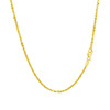 14k Yellow Gold Sparkle Chain 1.5mm