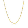2.0mm 14k Two-Tone Gold Singapore Chain