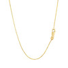 14k Yellow Gold Round Snake Chain 0.7mm
